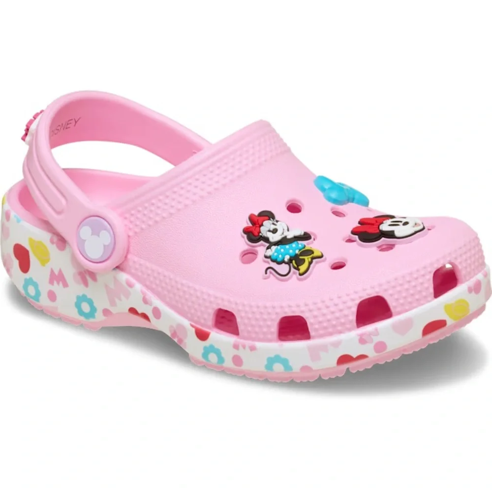 CROCS Toddlers' Mickey & Friends Minnie Classic Clog